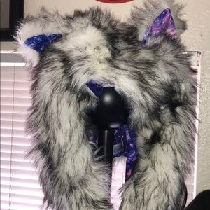 iHeartRaves Stardust Galaxy Husky Hood